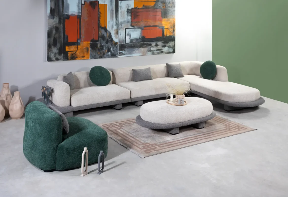 5 ایده برای چیدمان مبل ال در فضای کوچک و بزرگ - مدل های چیدن مبل چند تیکه ال در خانه