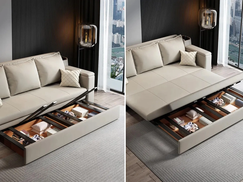 5 مبل مناسب برای خانه‌های ۸۰ متری - مبل چند منظوره