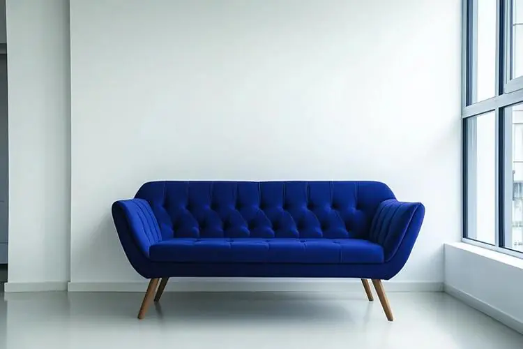 مبل آبی رنگ ترند روز 