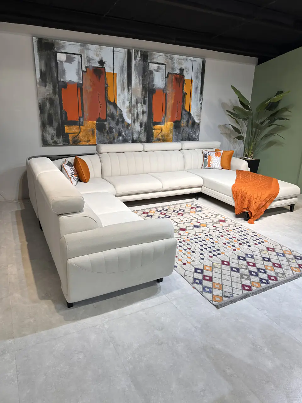 مبل ال شکل آپشنال لوکس